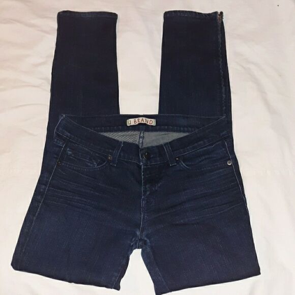 J Brand The Deal Skinny Leg Jeans 27 Side Zip - Picture 4 of 8